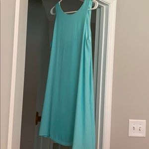 Turquoise dress